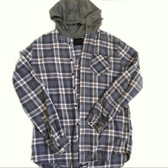 Cottonon Vintage Remastered Blue Hooded 